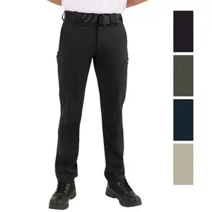 Rothco Men’s Edge Pants - Men’s Tactical Pant Water-Repellent Nylon Four-Way Stretch T.R.P. System Dual Zip Cargo Pockets Flex Waistband Durable Uniform Clothing Menswear Outdoor Clothes Badge Belt Trouser Zipper