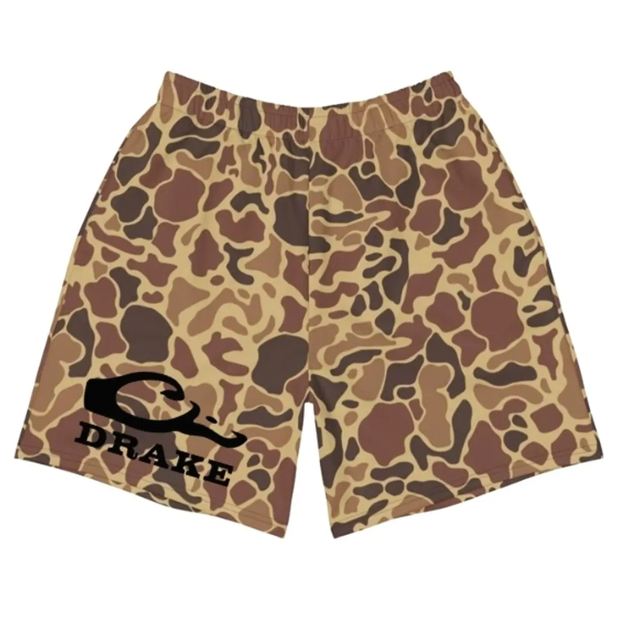Men's Drake Camouflage Athletic Mesh Shorts Collection – Lightweight Breathable Mesh Shorts Featuring Classic Drake Camo Prints in Multiple Colors. Comfortable Elastic Waist, Quick-Dry Fabric for Hunting, Fishing... Outdoor Adventures, and Casual Wear.