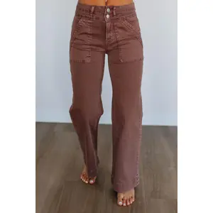 Bennett Mica Jeans - Cocoa