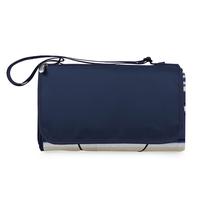 Blue Stripe Pattern with Navy Flap