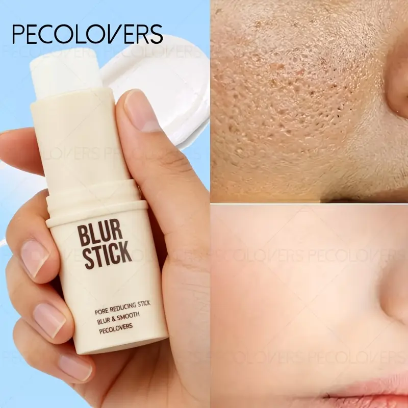 1pc Invisible Pore Primer Stick Blurs Pores, Long-Lasting Waterproof, Moisturizing, Moisture, Nourishing, Hydrating, Easy To Apply, Makes Skin Hydrated & Base Makeup Adherent, Suitable For Beginners, Beauty Enthusiasts, Makeup Sharing