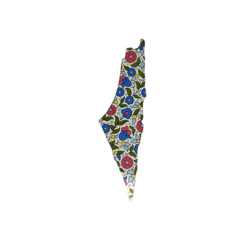 Khalil Ceramic Palestine Map Sticker