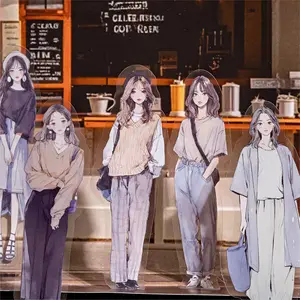 30 Sheets Pet Stickers Bag, Sticker Packs, Daily Theme Professional Decor for Notebooks, Water Bottles, and Journals