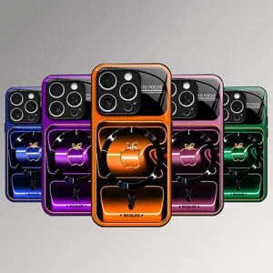 Luxury Neon Glow Neon-Contoured MagSafe Case Edition Premium Tempered Glass Lens Protection for iPhone Samsung Case iPhone 17Pro Max Air 16 15Plus 14 13 12 11 XR XS S26Ultra S25 Phone Case #SummerVibes 985