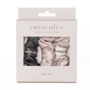Frenchies 100% Silk Small Scrunchies