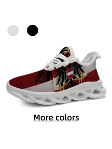 Adult Vibrant Tie-Dye Print Tough Elastic Woven European Retro Style Casual Athletic Sneakers, Skin-Friendly Mesh High Elastic Shock-Reducing Sole, Anti-Slip Stable, Daily Casual Wear Outdoor Light Travel