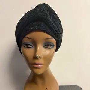 Green&Black Shiny Turban for Women, Every day Wear, Stylish , Elegant piece, Special Occasions