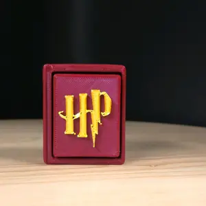 Book Fidget Clickers - Quiet, Portable Handheld Stress Relief Fidget Toy for Focus Enhancement