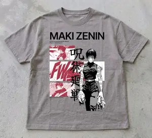 Comfort Colors Maki Zenin Shirt, Maki Unisex Tee, JJK Shirt, Y2K Streetwear Japanese, Gift for Anime Lovers, Anime Shirt, Gift For JJK Fans