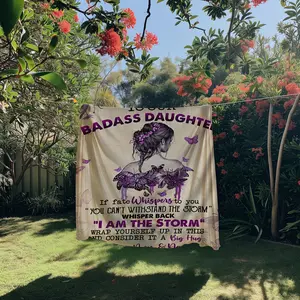Give your powerful daughter a power blanket---a gift of hope and courage