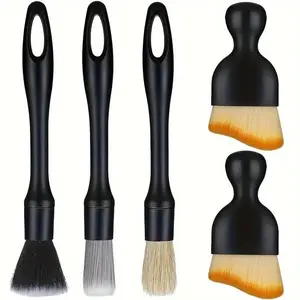Car Detailing Brush Set, Car Interior Cleaning Tool, Dust Removal Brushes for Vehicle Detailing and Maintenance, Car Wash Accessories, Car Detailing Tools, Car Cleaning Supplies