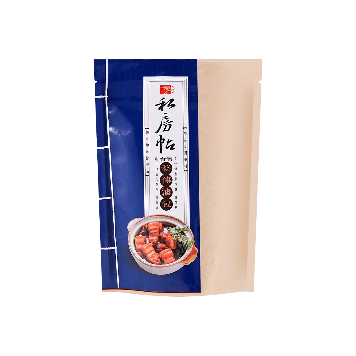 TEN WINGS Taiwanese Braised Spice Pack - Authentic Secret Recipe for Rich Flavor, 4x15g Bags