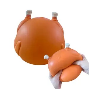 [Jumbo Turkey] Funny Turkey TPR Fast Resbound Squishy Stress Relief Interesting Squeeze Toy