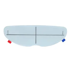 Photochromic Anti-fog Visor Film Auto Tint Transition For From Clear To Tinted Riding All Seasons Use On Sunny Or Cold Cloudy Days(dark)