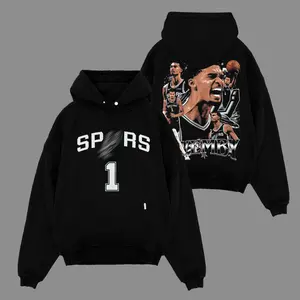 Victor Wembanyama 1 Lightweight Cotton Hoodie Sweater T-Shirt , The Wemby Hoodie Sweater T-Shirt, The Spurs Hoodie Sweater T-Shirt , Sunday Football Hoodie Sweater T-Shirt , Game Day Hoodie Sweater T-Shirt , Game Day Outfit