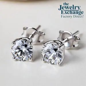 Lab Diamond Studs (4cttw)
