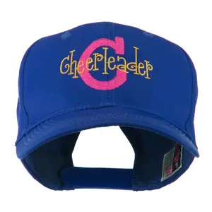 Logo C with Cheerleader Words Embroidered Cap