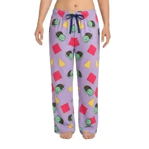 Cute Turtle Print Pajama Pants, Unisex Lounge Pants, Soft Comfy Sleep Bottoms, Casual Drawstring PJ Pants, All Season Sleepwear, Fun Novelty Print