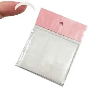 576pcs 12 Sheets French Nail Self-Adhesive Stickers Stencils Manicure Nail Tips Smile Line Guide for Women Girls - Moon Shape Design