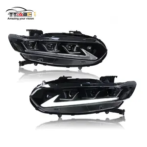 TTABE Led Headlight For 2018-2022 Honda Accord LED Headlight Lexus Style Eye Design Clear Efficient Lighting Durable Materials Easy Install Upgrade