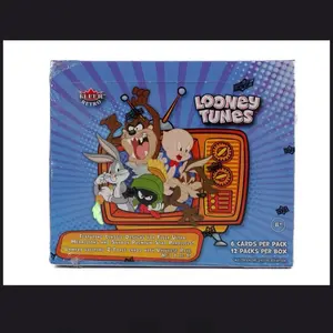 Looney Tunes 2024 Hobby Box - 12 Packs with 6 Cards Each Featuring Classic Designs and Collectible Characters