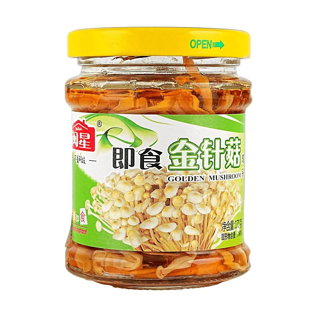 Minxing Instant Enoki Mushrooms 170g - Ready-to-Eat, Crispy & Tender Snack