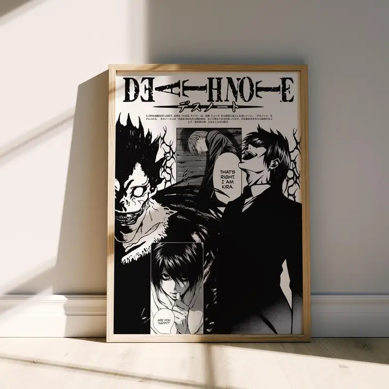 death note L poster - TikTok Shop