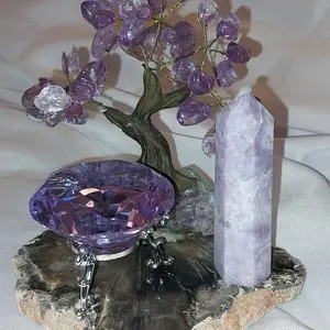 The WRIGHT Purple Crystal Sets