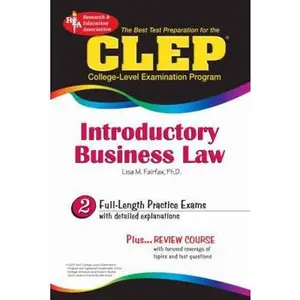 USED-CLEP Introductory Business Law (CLEP Test Preparation) by Lisa M. Fairfax JD (Paperback)