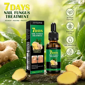 7 Days Nail Fungus Treatment 30ml, All Plant Formula Nail Repair Serum with Dropper, Fast-Absorbing Nail Care Solution for Fingernails & Toenails, Supports Healthy-Looking Nails, Hand & Foot Care