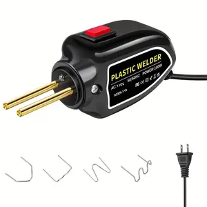 Plastic Hot Stapler Repair Tool – Heats Metal Staples and Embeds into Plastic, for Repairing Broken Plastic Parts, No Glue Needed