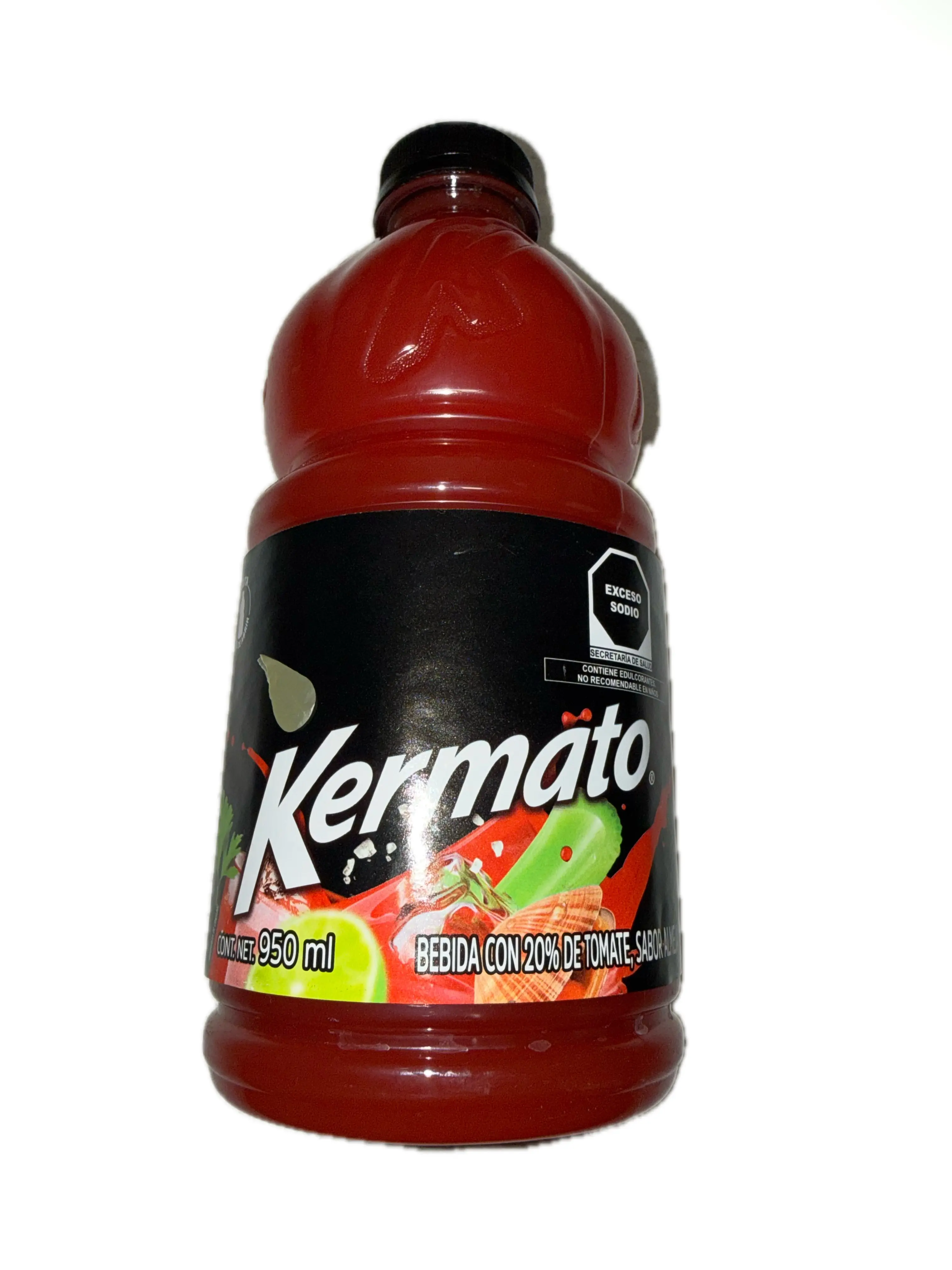 Kermato Tomato & Clam Flavored Beverage 950 mL (32.1 fl oz) – Mexican Tomato Drink Mixer