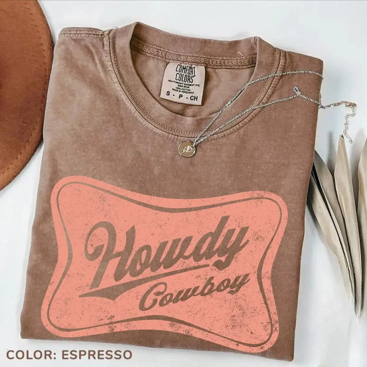 Print Culture Lab Comfort Colors Howdy Cowboy T-shirt, Howdy Western tshirt, Yee Haw Tee, Cowgirls Shirt, Country Cowboy TShirt, Southern Howdy Shirt, Western Clothes Gift for her Cowgirl