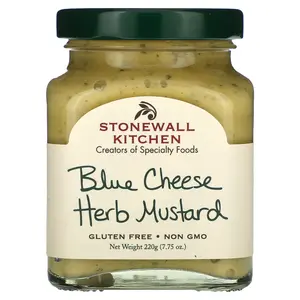 Stonewall Kitchen Blue Cheese Herb Mustard, 7.75 oz (220 g)