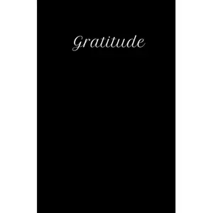 Black Gratitude Journal – Daily Self-Care, Mindfulness & Affirmation Notebook for Women, Men & Teens | Sleek Motivational Journal for All Ages