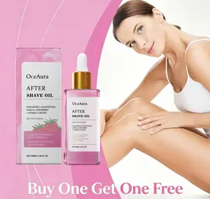 Buy 1 Get 1 Free Strawberry-Scented Hair Removal Care Serum - Post-Shave Skin Soother, Deep Nourisher, Hydrating & Supple Skin Body Wax Product