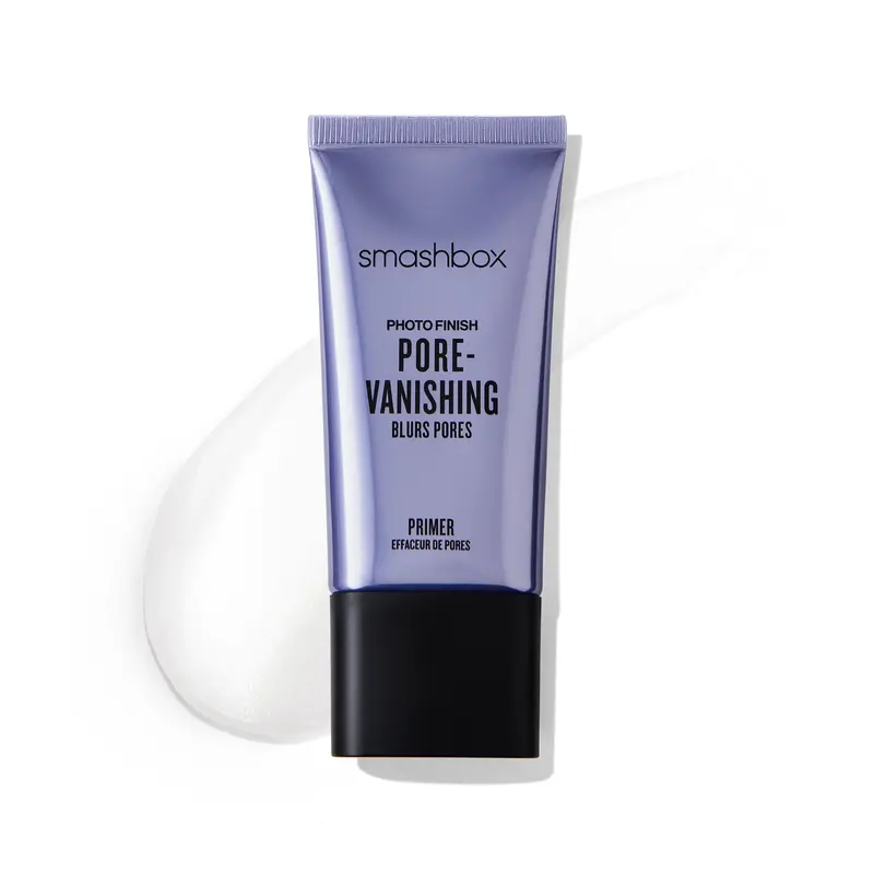 Smashbox Photo Finish Pore Vanishing Perfecting Primer - 30ml Bottle, Pore Blur Facial Primer for Face with Silica & Caprylyl Glycol, Matte Makeup Base, Skin Perfector, Even Tone, All Skin Types