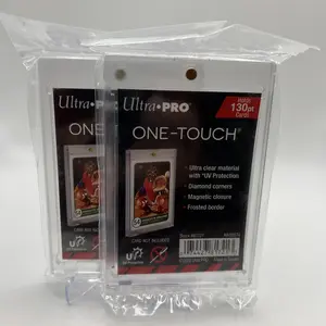 Ultra Pro One-Touch Thick Card 130pt Point Magnetic Card Holder - LOT of 2