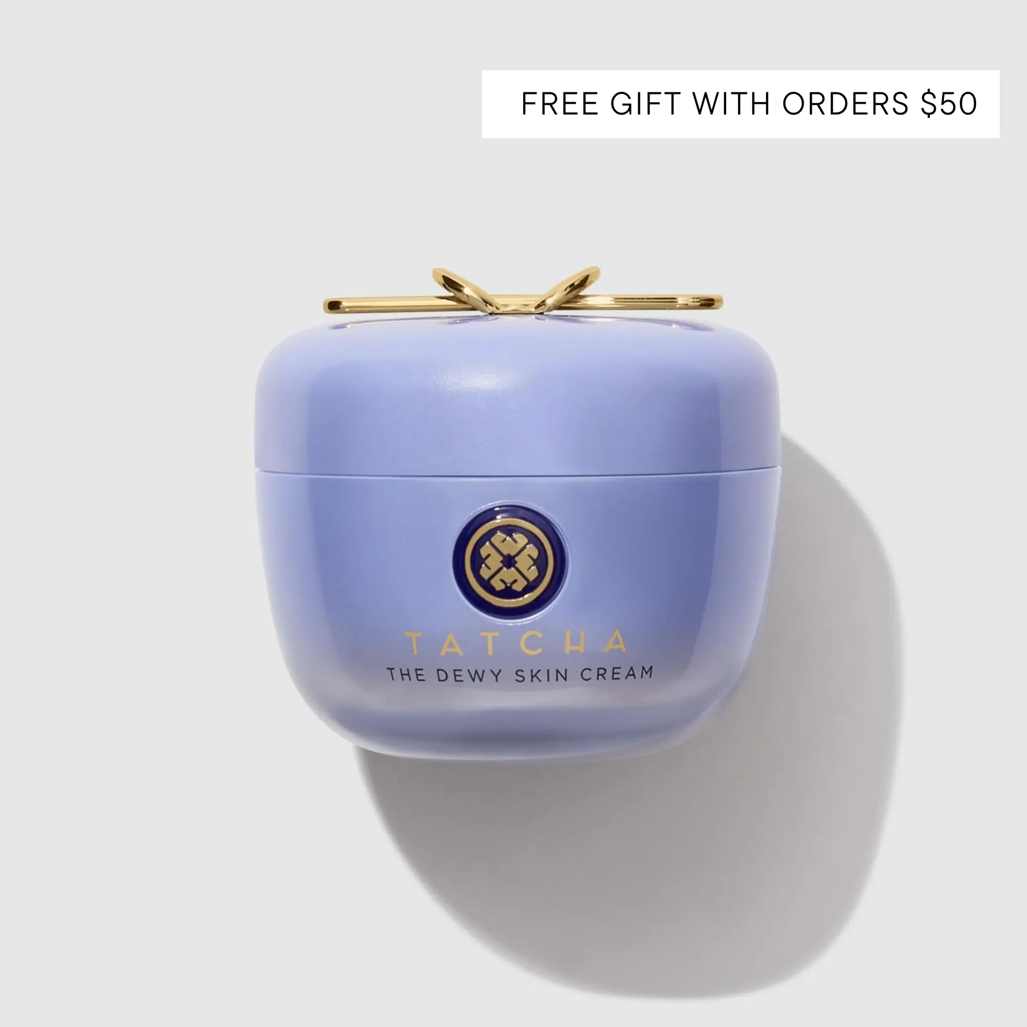 Tatcha The Dewy Skin Cream Moisturizer | Rich Face Cream to Hydrate, Plump and Protect Dry and Combo Skin | 50ml