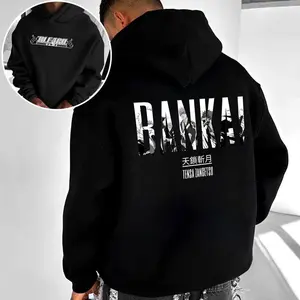 Bleach Anime Bankai Hoodie, Soul Reaper Sweatshirt, Bleach Unisex T-Shirt, Manga Graphic Tee, Hollow Battle Shirt, Gift For Anime Lovers