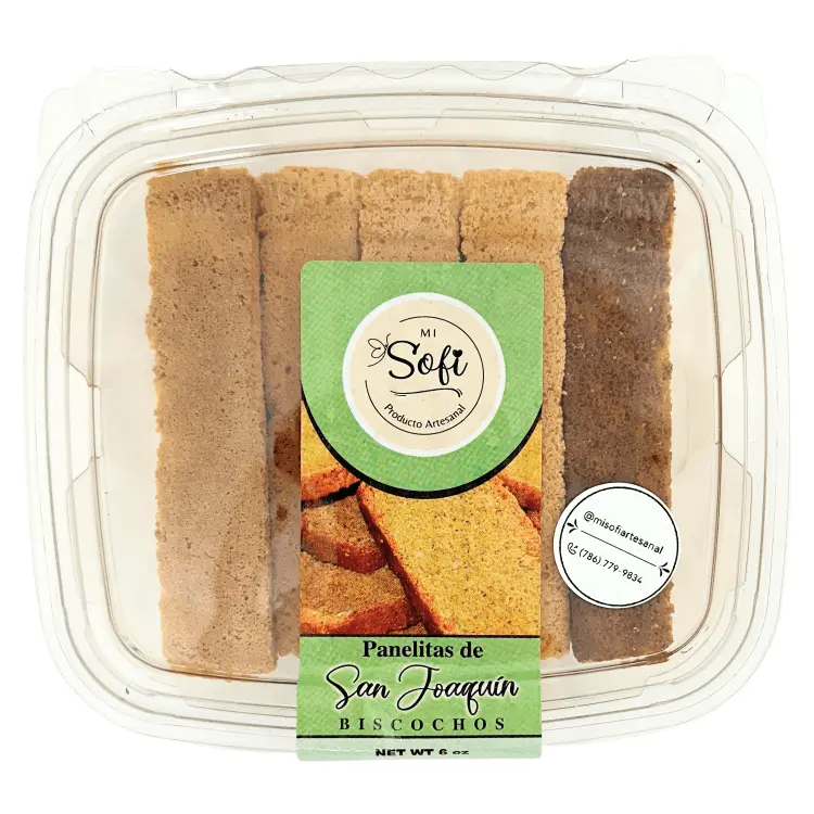 Panelitas San Joaquín - 5 Units | Traditional Venezuelan Toasted Biscuits