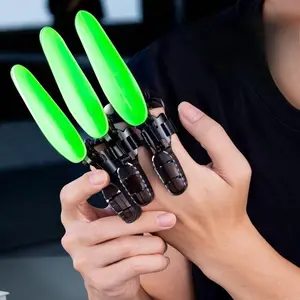 Telescopic Mechanical Claw (1 set), Diamond Finger Deformable Telescopic Wolf Claw, Telescopic Creative Trick and Stress Relief Toy, Suitable as a Gift for Children