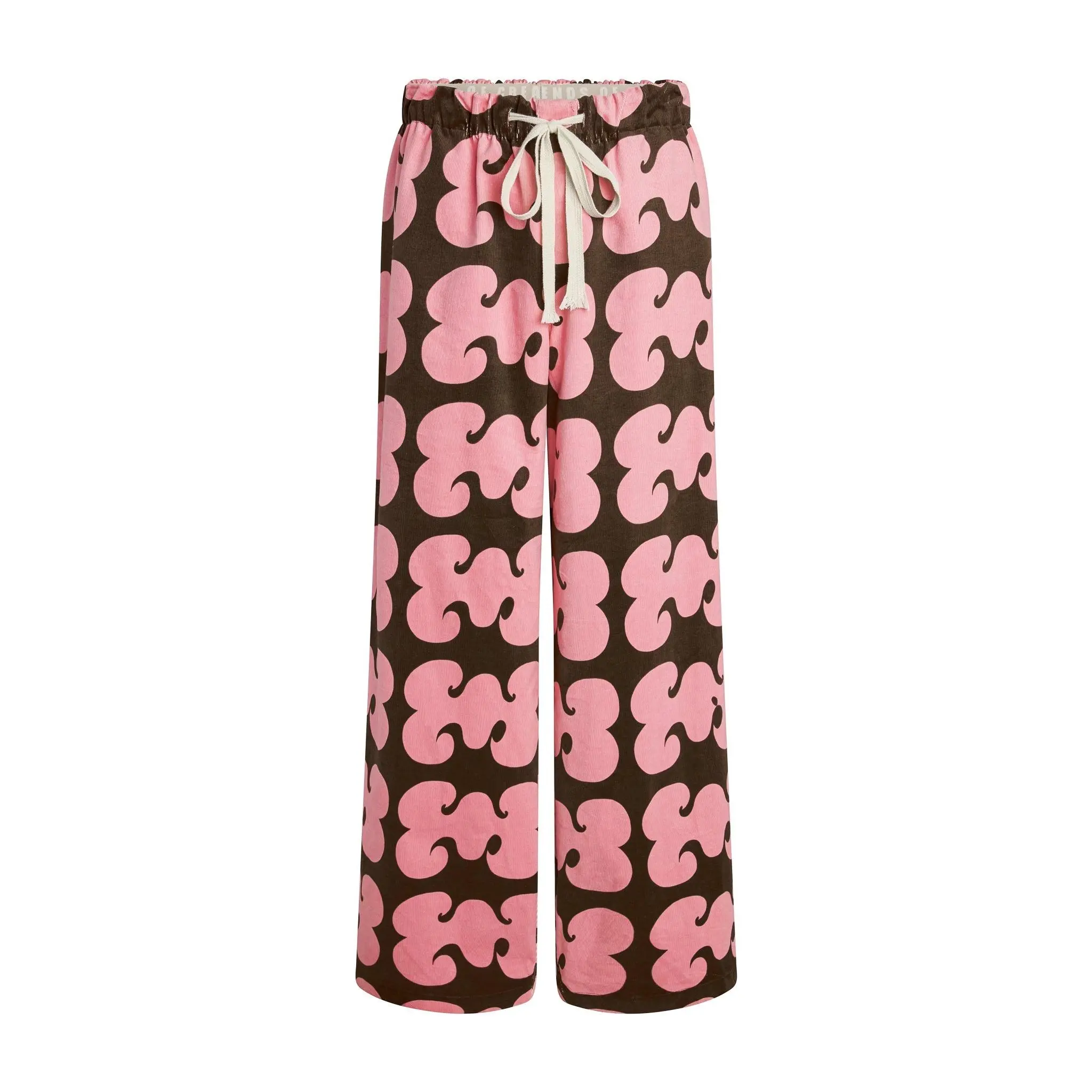 Bowie Joker print Baggy Pants