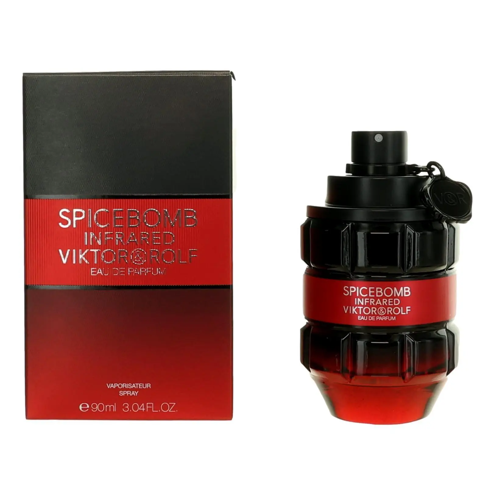 Viktor & Rolf Spicebomb Infrared Eau de Parfum 3.0 oz, Dreamy Floral Musk Scent for Daily Wear, By Box Pack (18pcs), Edp Concentration
