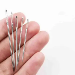 Hand sewn needle set, multiple sizes, large holes for easy threading, Sewing Tools, Needle Crafts Kit, Sewing Needles, Steel Sewing Needles(55pcs)