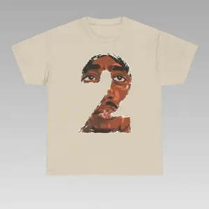 Vintage 2Pac Graphic Cotton Tee, Tupac Shakur Shirt, 2Pac Shirt, 90s Merch, Rapper Shirt