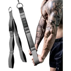 ANUEKLEAR Tricep Rope  Attachent Handles, Greater Range of otion, Tricep Pull Down Rope for Push Downs, Crunches, Facepulls for Professional Gy