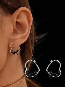 Cute Animal Cat Earrings, Dripping Oil Cartoon Fashion Simple Women Ear Cuffs, Perfect Gift for Daily Wear, Dates, Weddings, Graduations