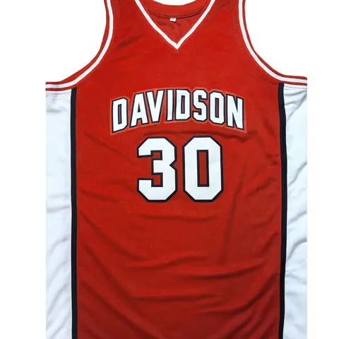 Men's No. 30 Embroidered Vintage Basketball Jersey, Sports Jersey, Loose Casual Breathable Comfortable Basketball Vest, Basketball Jerseys for Training & Casual Wear, Sports Style Jersey