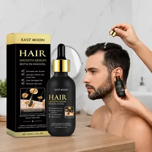 Hair Density Serum for Fuller-Looking Hair, 60mL Daily Scalp Care Serum with Ginseng & Ginger Root Extracts, Lightweight Dropper for Men & Women